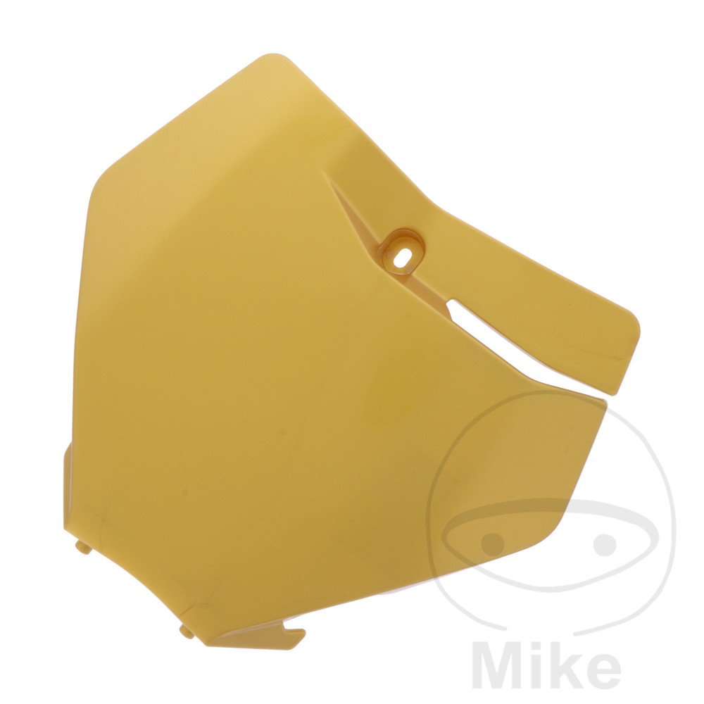 Plaque avant cross Polisport Jaune pour KTM SX SX-F Plaque numéro GO