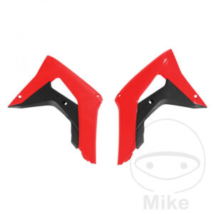 Ouïe de radiateur Rouge