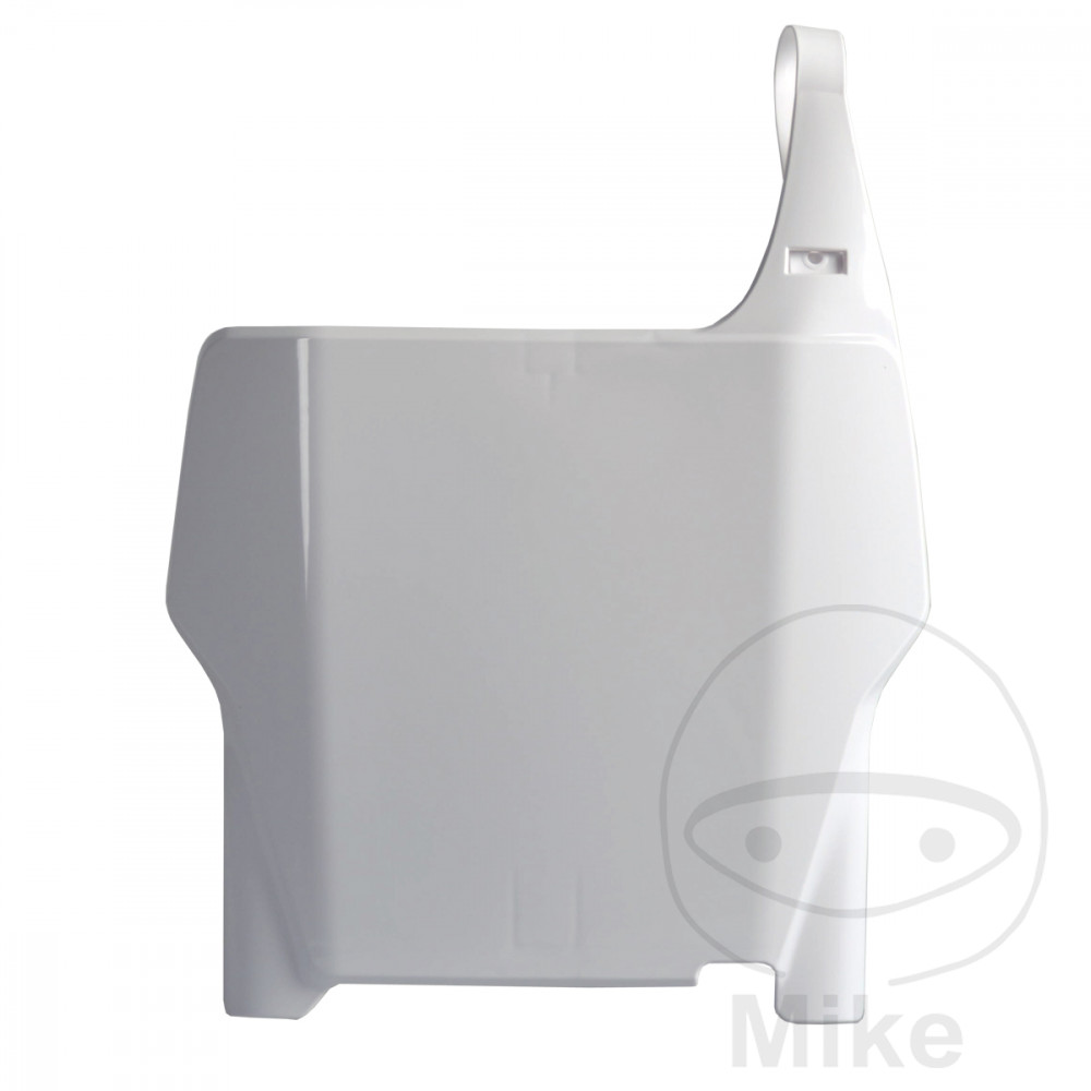 Plaque avant cross Polisport Blanc pour Honda CR 125/250 R 2004-2007 CRF 450 R 2004-2007 Plaque Numéro Blanc