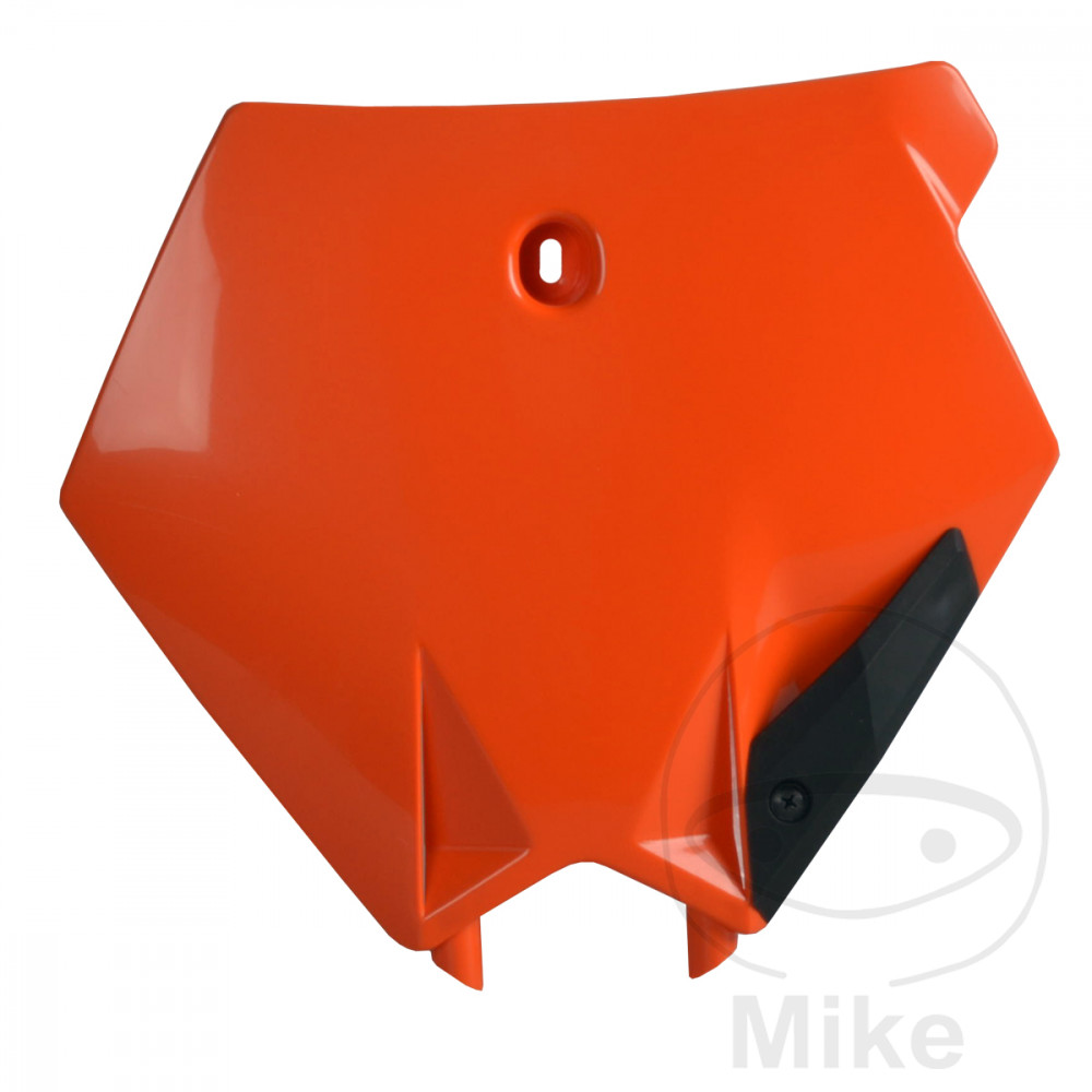 Plaque avant cross Polisport Orange KTM SX 125 250 2003-2006 Plaque Numéro orange