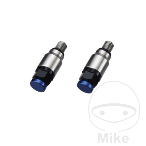 Valve de purge de fourche JMP M4 Bleu Valve de purge de fourche JMP