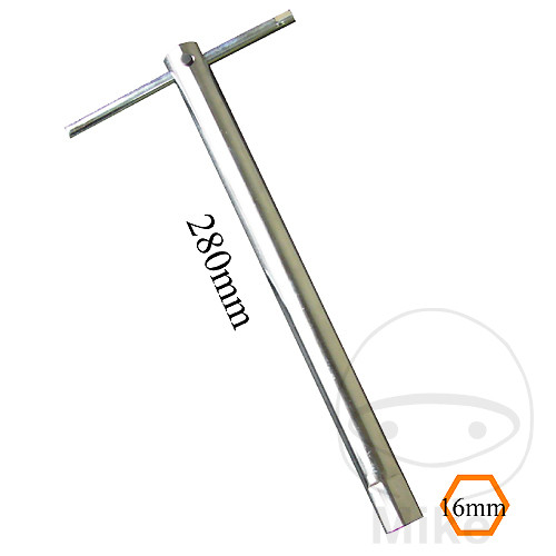 Clé à Bougie SW16 280MM Clé à Bougie SW16 280MM