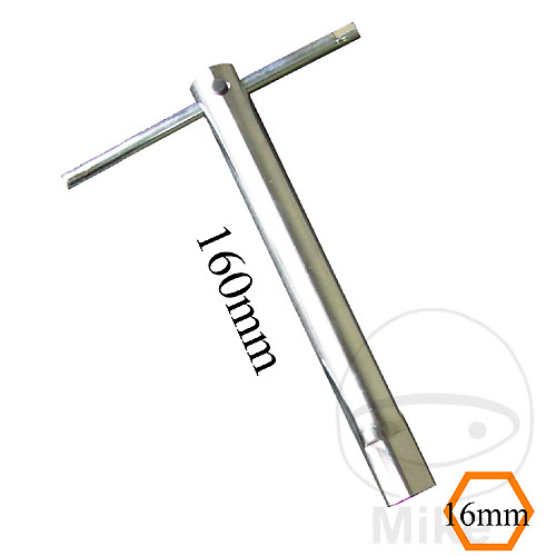 Clé à Bougie SW16 160MM Clé à Bougie SW16 160MM