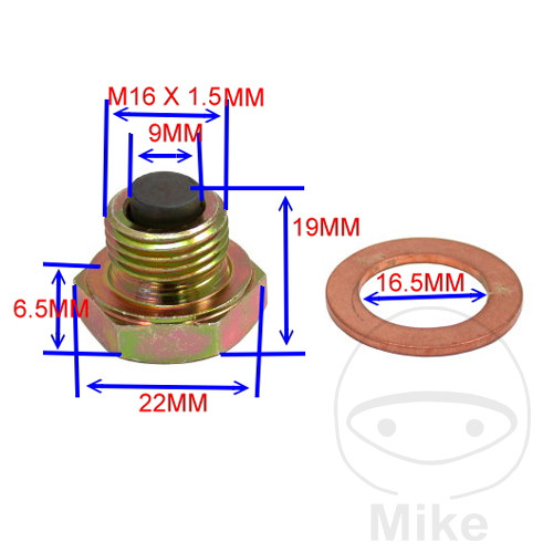 Bouchon de Vidange d'huile Magnétique JM Bouchon de Vidange d'huile Magnétique JM – Image 2