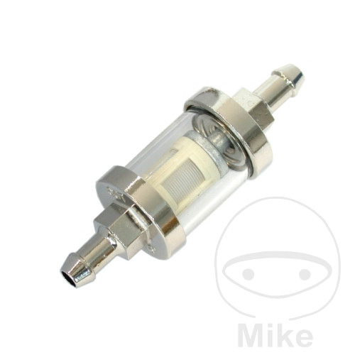 Filtre à Carburant 8 mm chrom JMP Filtre à Carburant 8 mm chrom JMP