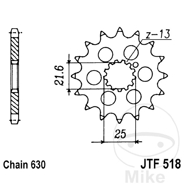 Pignon 15Z M RINGEN Pignon 15Z M RINGEN – Image 2