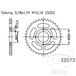 Couronne 53Z PAS 520