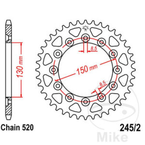 Couronne 38Z PAS 520