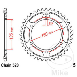 Couronne 39Z PAS 520