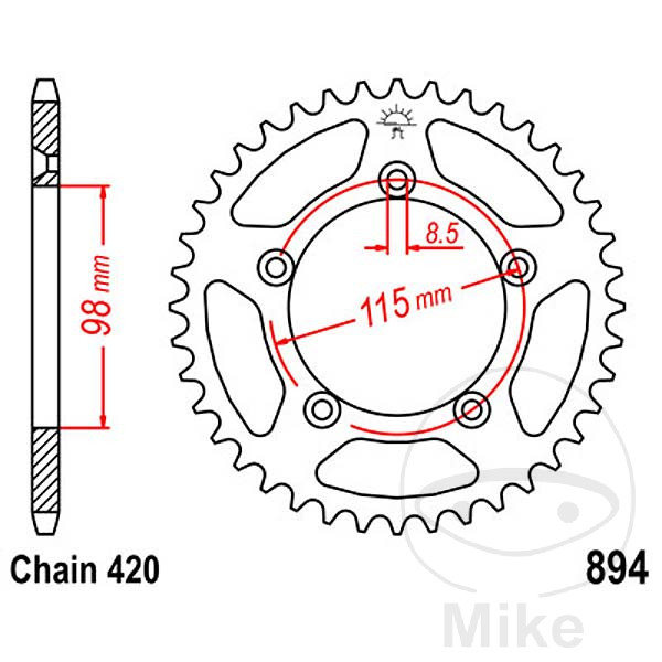Couronne 46Z PAS 420 Couronne 48Z PAS 420