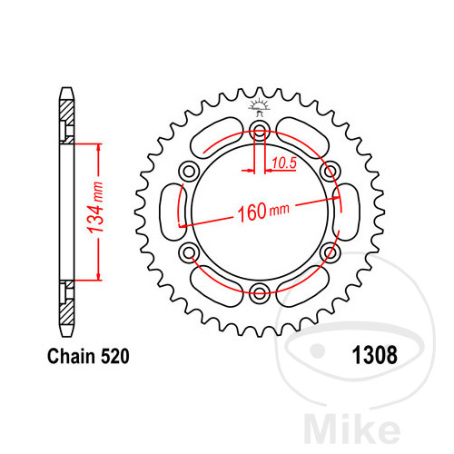 Couronne 42Z PAS 520 Couronne 40Z PAS 520