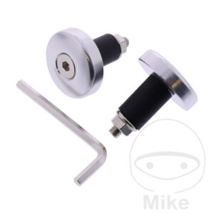 Embouts de guidon Argent JMP