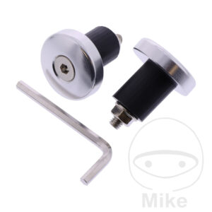 Embouts de guidon Argent JMP