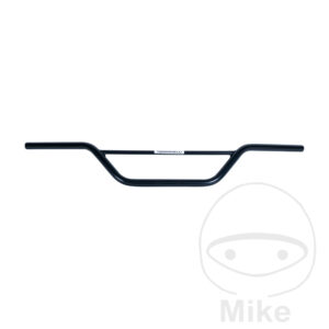 Guidon acier noir 22mm Domino