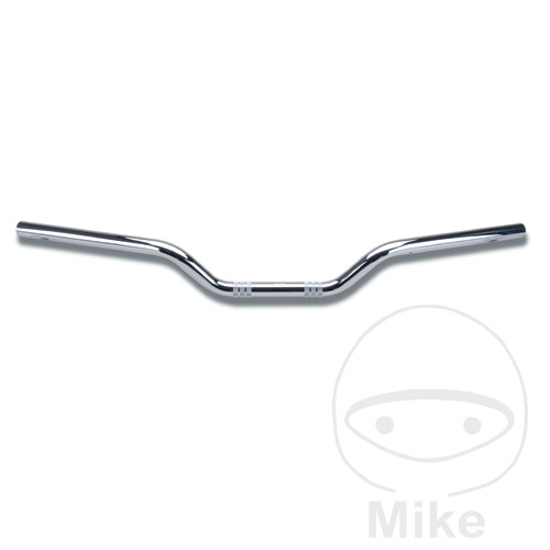 Guidon acier chromé 22 mm Domino Guidon acier chromé 22 mm Domino