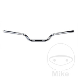 Guidon acier chromé 22 mm Domino