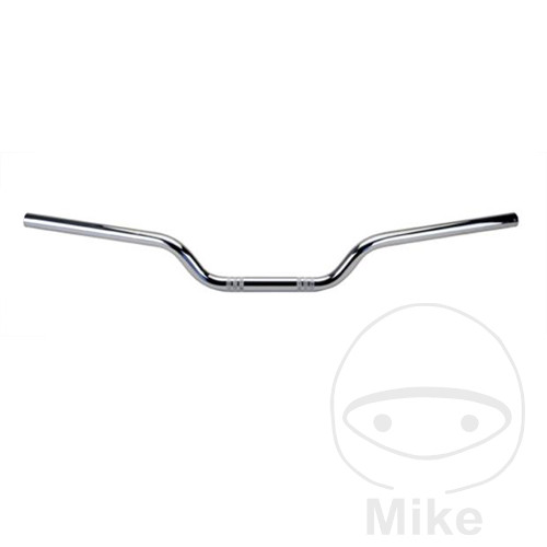 Guidon acier chromé 22 mm Domino Guidon acier chromé 22 mm Domino