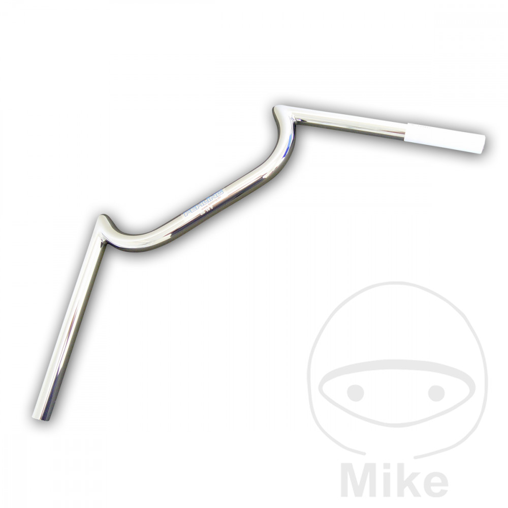 Guidon acier chromé 22 mm Domino Guidon acier chromé 22 mm Domino