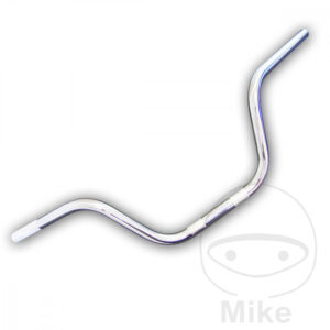 Guidon acier chromé 22 mm Domino