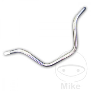 Guidon acier chromé 22 mm Domino