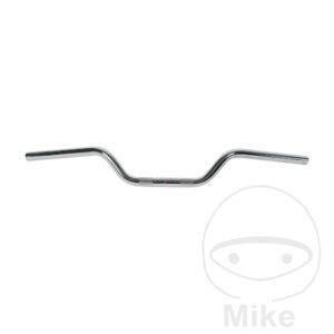 Guidon acier chromé 22 mm Domino