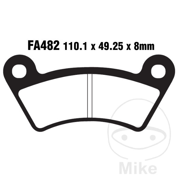 Plaquette de Frein Standard EBC Plaquette de Frein Standard EBC