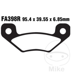 Plaquette de Frein Sinter R EBC