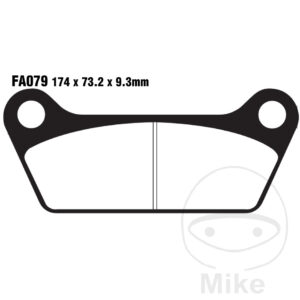 Plaquettes de frein Standard EBC