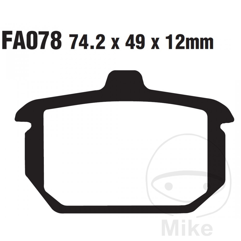 Plaquette de Frein Sinter HH EBC Plaquette de Frein Sinter HH EBC