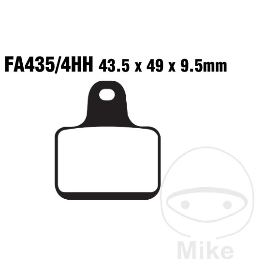 Plaquette de Frein Sinter HH EBC Plaquette de Frein Sinter HH EBC