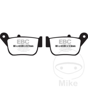 Plaquettes de frein SCO EBC