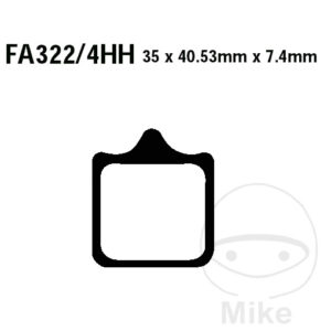 Plaquette de Frein Sinter EPFA EBC