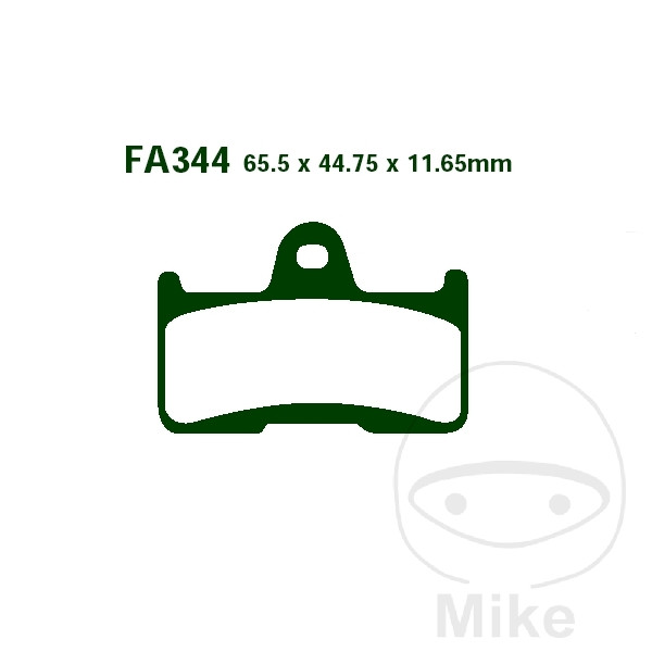 Plaquette de Frein Sinter R EBC Plaquette de Frein Sinter R EBC