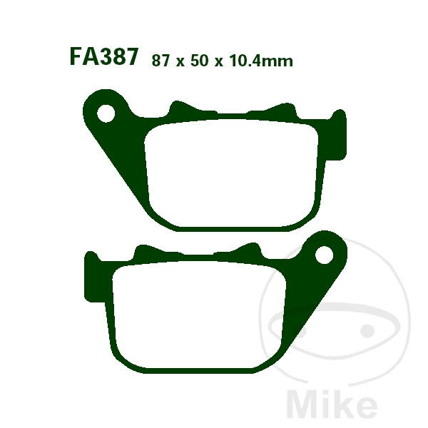 Plaquette de Frein Sinter HH EBC Plaquette de Frein Sinter HH EBC