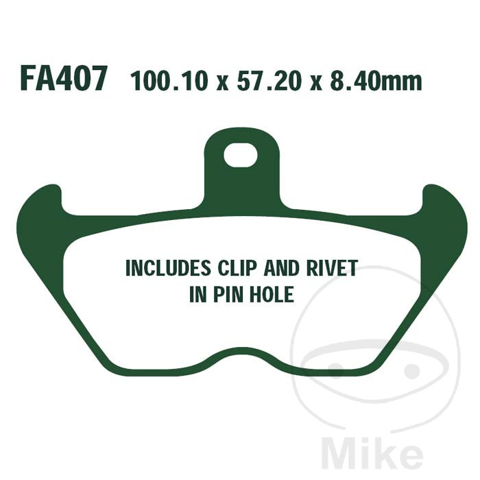 Plaquette de Frein Sinter EPFA EBC Plaquette de Frein Sinter EPFA EBC