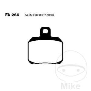 Plaquette de Frein Carbon Scooter EBC