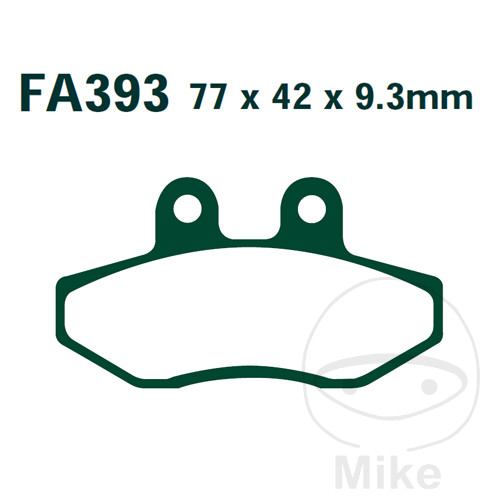 Plaquette de Frein Carbon Scooter EBC Plaquette de Frein Carbon Scooter EBC