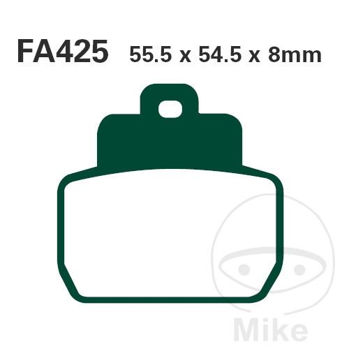 Plaquette de Frein Carbon Scooter EBC Plaquette de Frein Carbon Scooter EBC