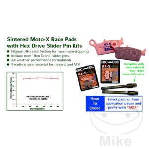 Plaquette de Frein Sinter MX-S EBC