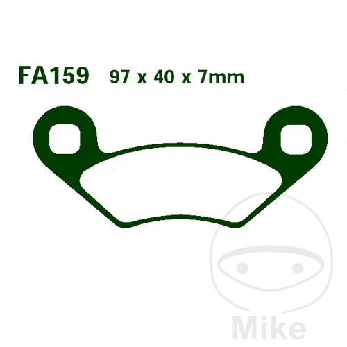 Plaquette de Frein Sinter R EBC Plaquette de Frein Standard EBC