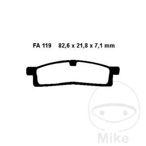 Plaquette de Frein Standard EBC