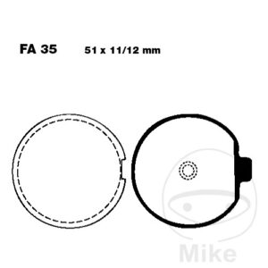 Plaquette de Frein Standard EBC