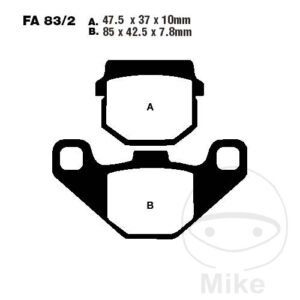 Plaquette de Frein Sinter HH Scooter EBC