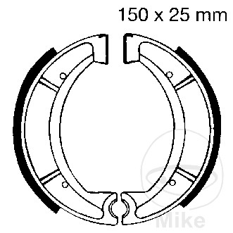 Machoire de Frein avec Ressort EBC Machoire de Frein avec Ressort EBC