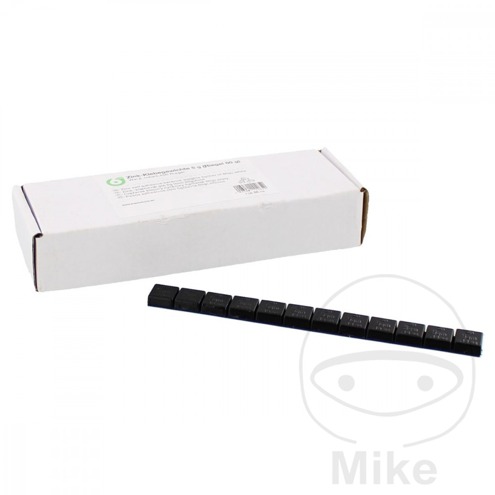 Poids adhésif barre de zinc 60G 6ON Poids adhésif barre de zinc 60G 6ON – Image 2