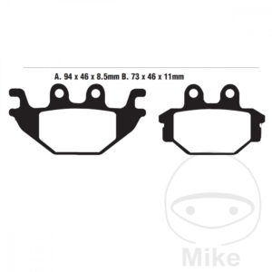 Plaquette de frein Standard EBC