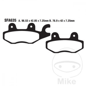 Plaquette de frein Standard Scooter EBC