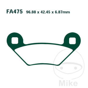 Plaquette de frein Sinter R EBC