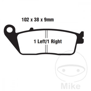 Plaquette de frein Semi-Sinter V EBC