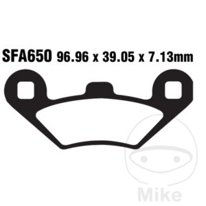 Plaquette de frein Sinter HH Scooter EBC